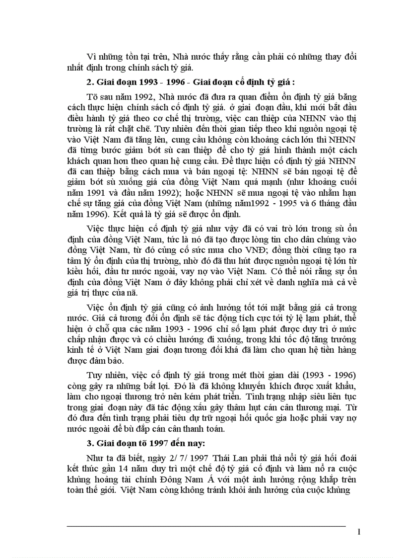 image for page Tỷ giá hối đoái mối quan hệ với cán cân thanh toán quốc tế và giải pháp để hoàn thiện chính sách tỷ giá ở Việt Nam 1