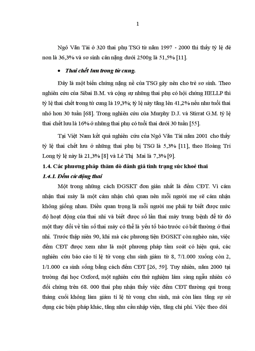 image for page Nghiên cứu ứng dụng chỉ số Manning trong đánh giá tình trạng sức khoẻ của thai ở thai phụ tiền sản giật tại bệnh viện Phụ sản Trung ương