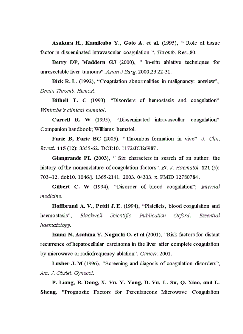 image for page Nghiên cứu Đặc điểm đông máu ở bệnh nhân ung thư gan nguyên phát điều trị tại trung tâm y học hạt nhân ung bướu bệnh viện bạch mai