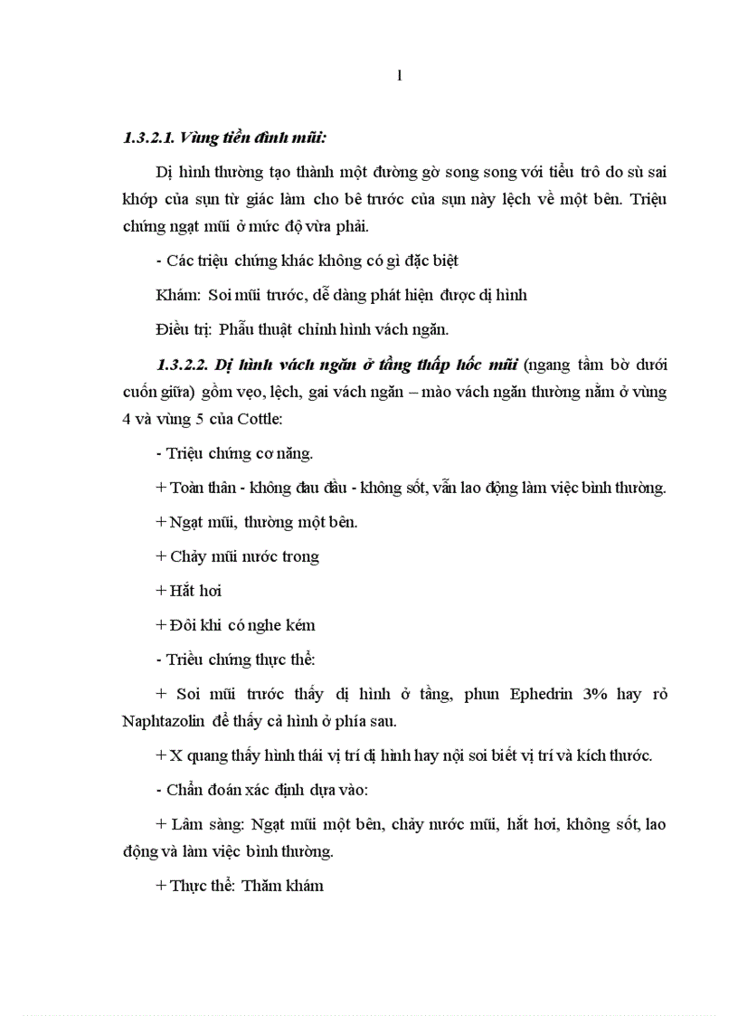 image for page Nghiên cứu đặc điểm dị hình vách ngăn mũi và đánh giá kết quả phẫu thuật nội soi chỉnh hình vách ngăn tại bệnh viện Tai Mũi Họng Trung ương