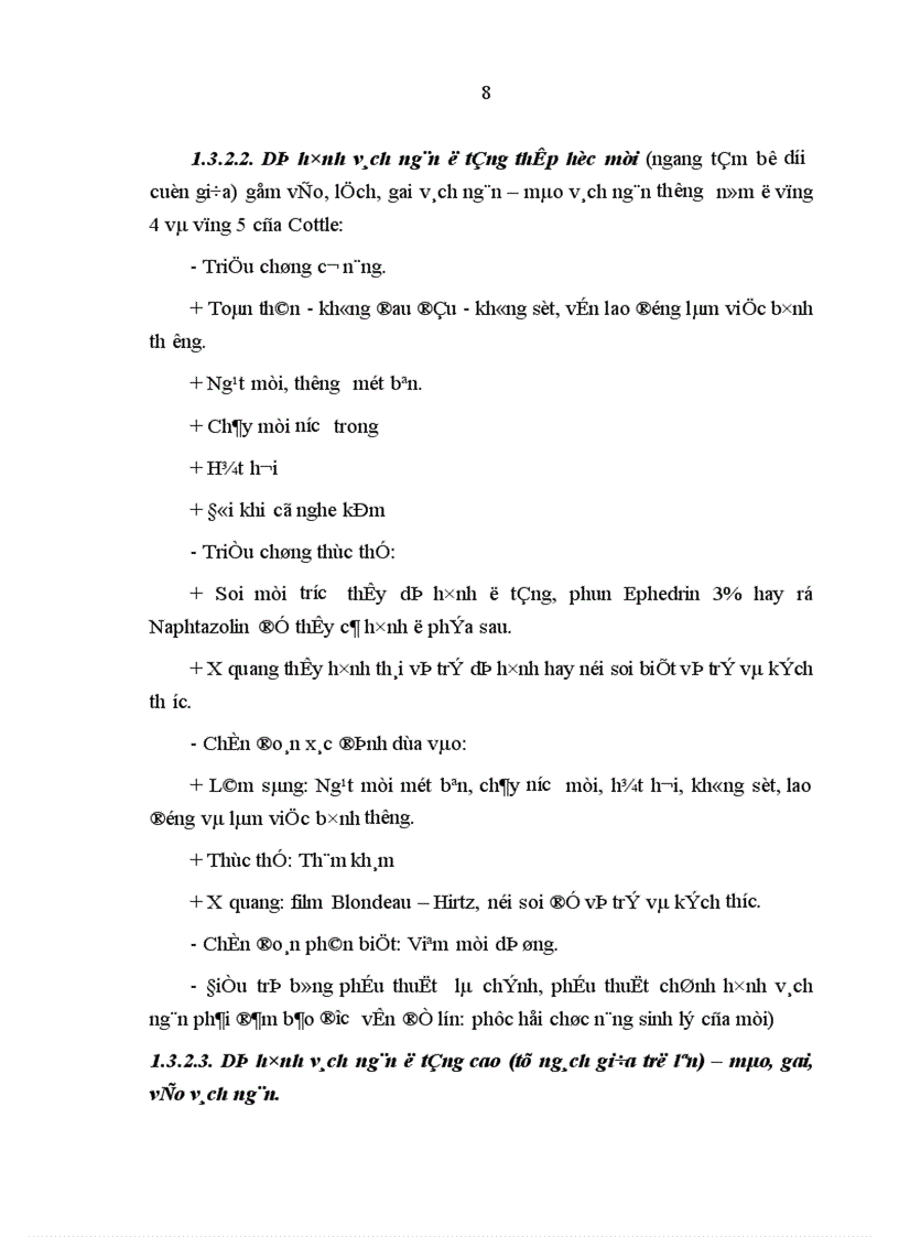 image for page Nghiên cứu đặc điểm dị hình vách ngăn mũi và đánh giá kết quả phẫu thuật nội soi chỉnh hình vách ngăn tại bệnh viện Tai Mũi Họng Trung ương