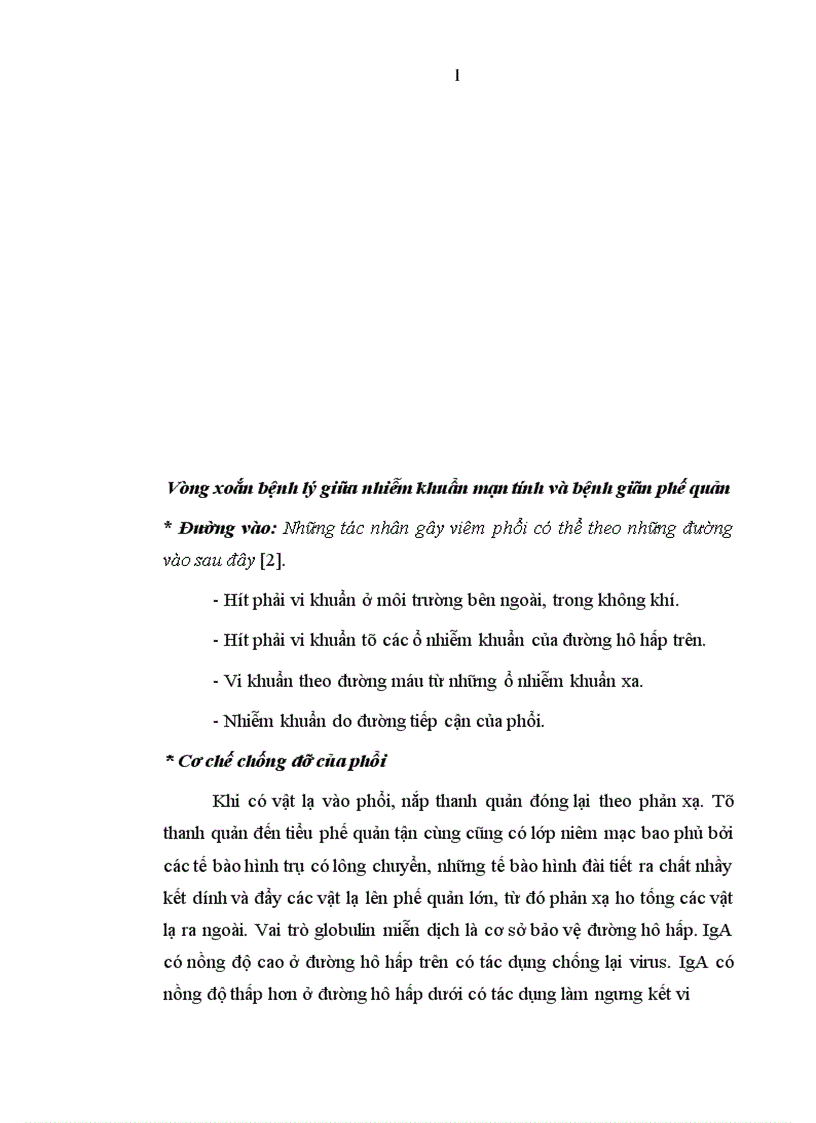 image for page Đo lường chỉ số CLCS SK ở bệnh nhân đợt cấp giãn phế quản điều trị tại khoa Hô hấp Bệnh viện Bạch Mai bằng bộ câu hỏi St George s phiên bản tiếng Việt