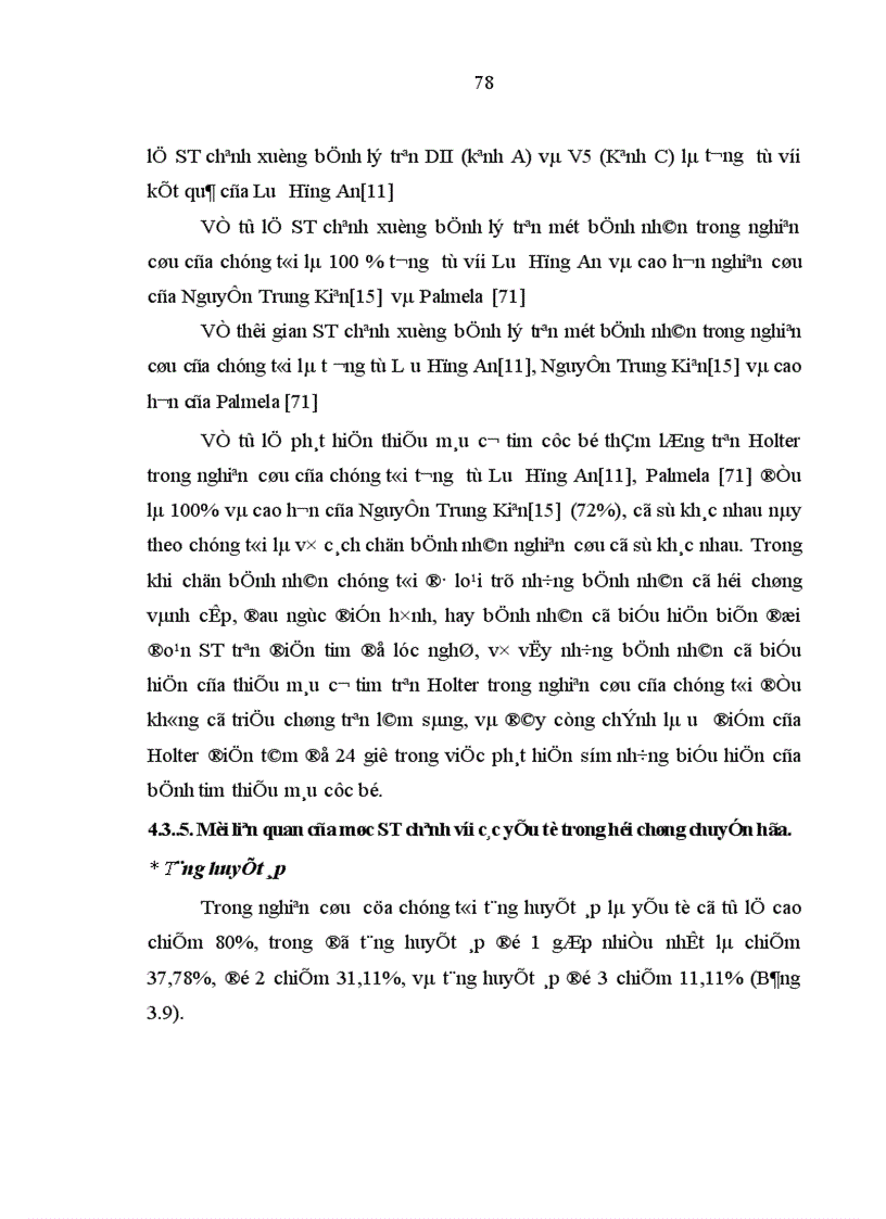 image for page Nghiên cứu sự biến đổi đoạn ST ở bệnh nhân có hội chứng chuyển hóa bằng Holter điện tim 24 giờ