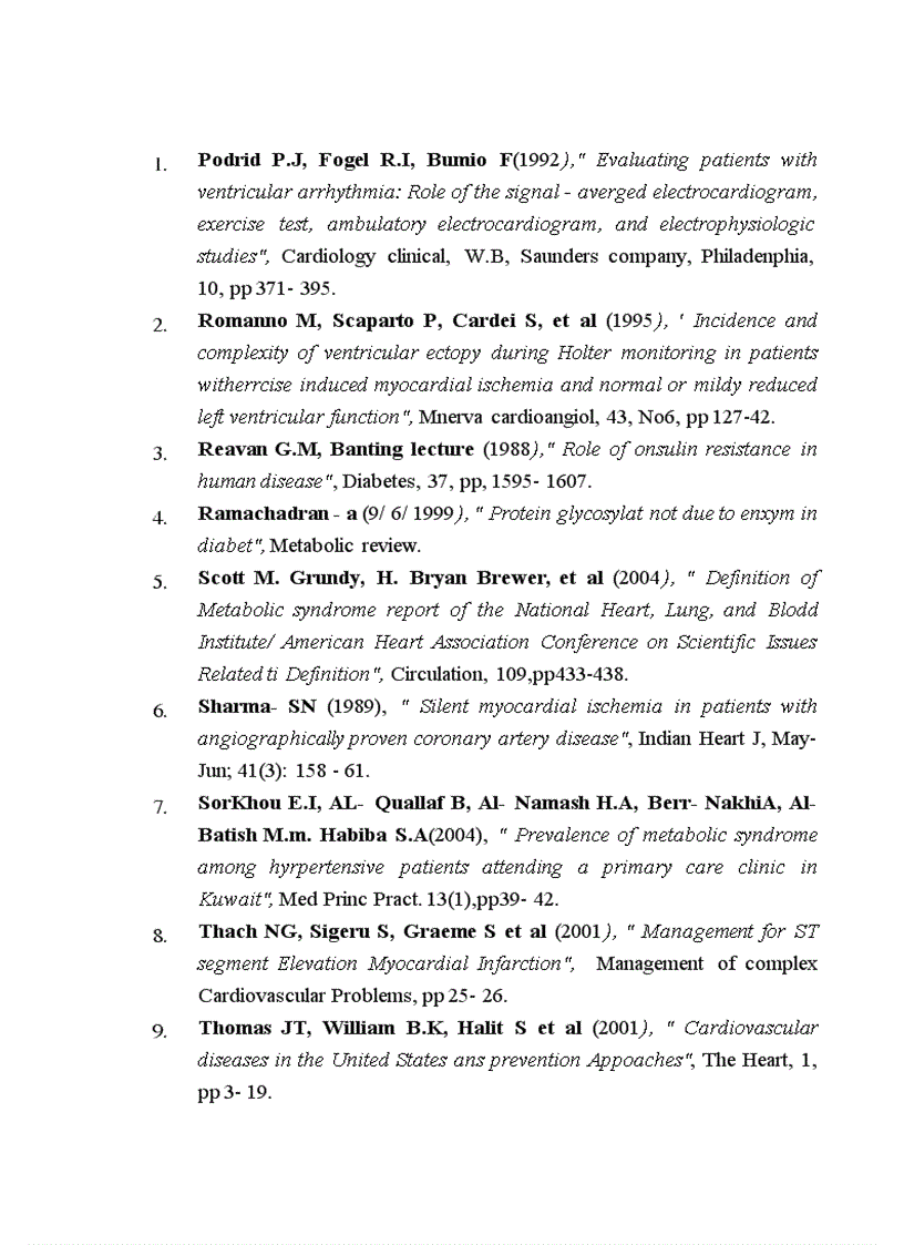 image for page Nghiên cứu sự biến đổi đoạn ST ở bệnh nhân có hội chứng chuyển hóa bằng Holter điện tim 24 giờ