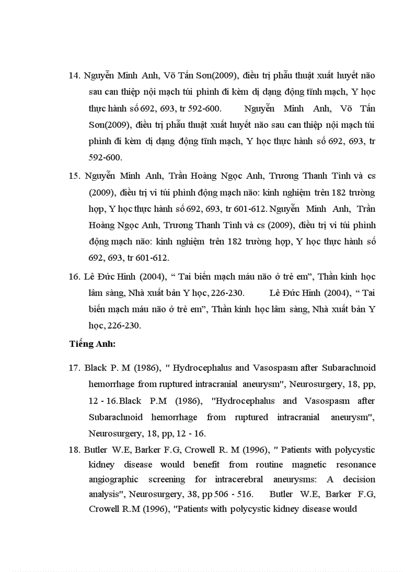 image for page Nghiên cứu chẩn đoán và điều trị phẫu thuật CMDMN do vỡ túi phình ĐMN