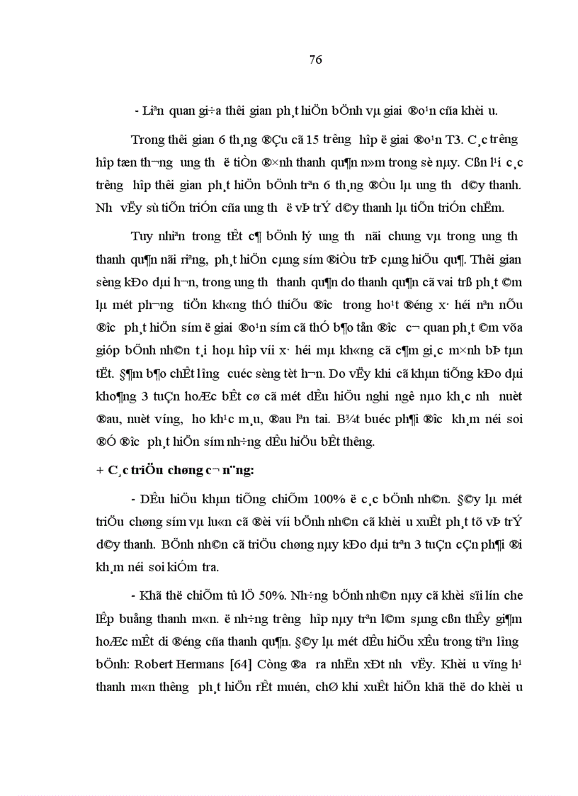 image for page Nghiên cứu đặc điểm lâm sàng và cắt lớp vi tính của ung thư thanh quản giai đoạn T3 T4