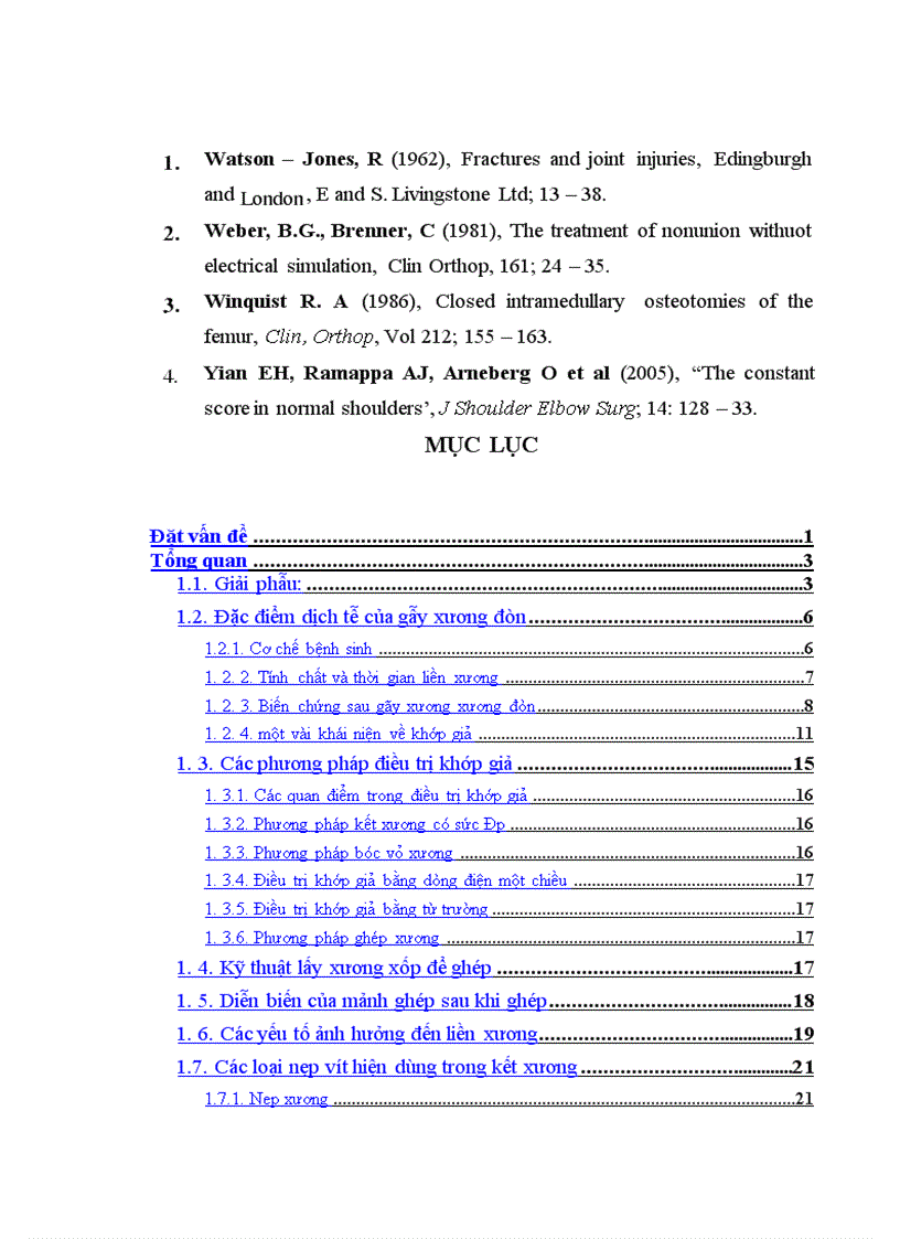 image for page Đánh giá kết quả điều trị khớp giả xương đòn bằng kết xương nẹp vít tại BVTW QĐ 108