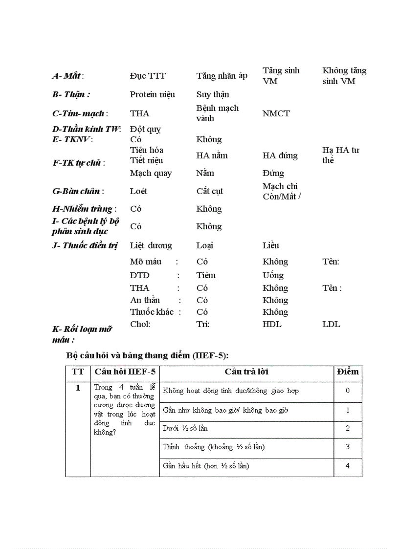 image for page Nghiên cứu tình trạng rối loạn cương dương ở bệnh nhân đái tháo đường type 2 ngoại trú tại bệnh viện Bạch Mai
