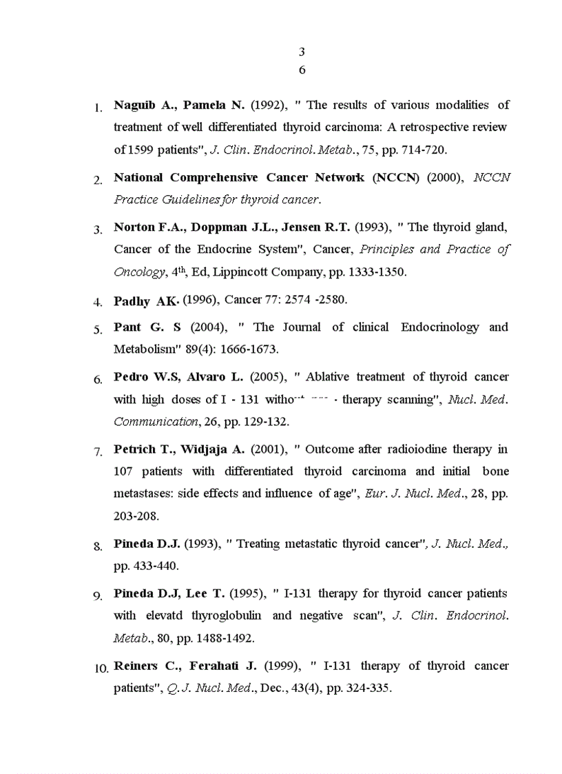 image for page Nghiên cứu kết quả điều trị ung thư tuyến giáp thể biệt hoá bằng phẫu thuật cắt bỏ tuyến giáp kết hợp với các mức liều I 131