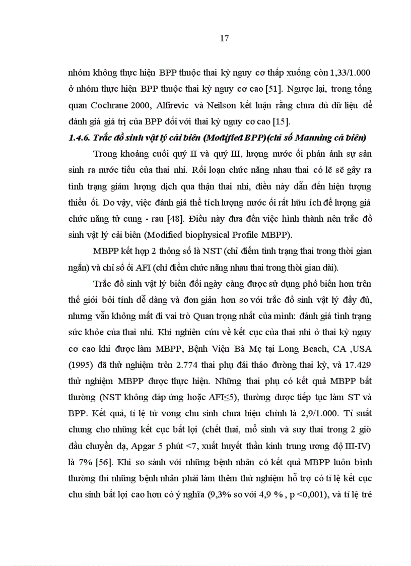 image for page Nghiên cứu ứng dụng chỉ số Manning trong đánh giá tình trạng sức khoẻ của thai ở thai phụ tiền sản giật tại bệnh viện Phụ sản Trung ương 1