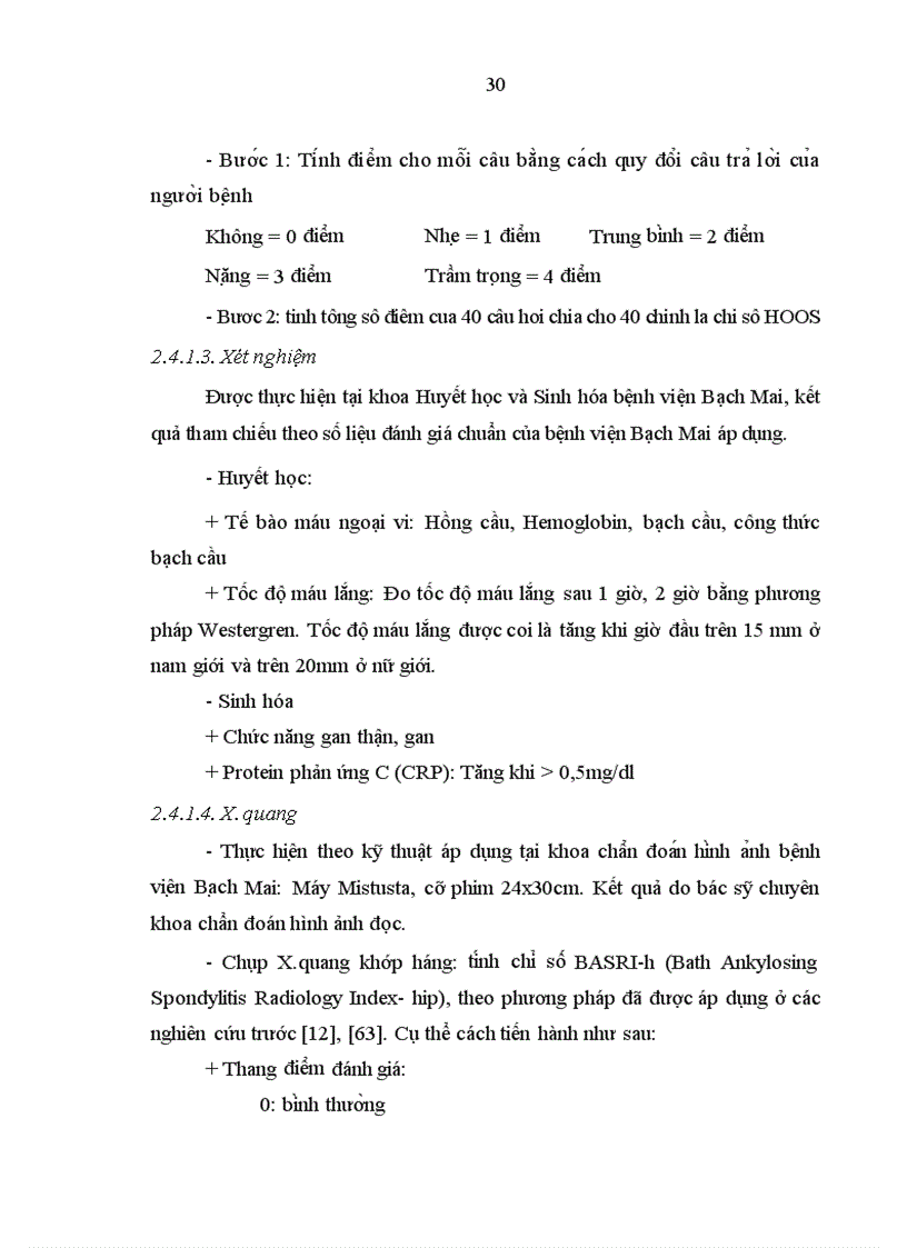 image for page Đánh giá hiệu quả điều trị tiêm corticosteroid nội khớp háng ở bệnh nhân viêm cột sống dính khớp