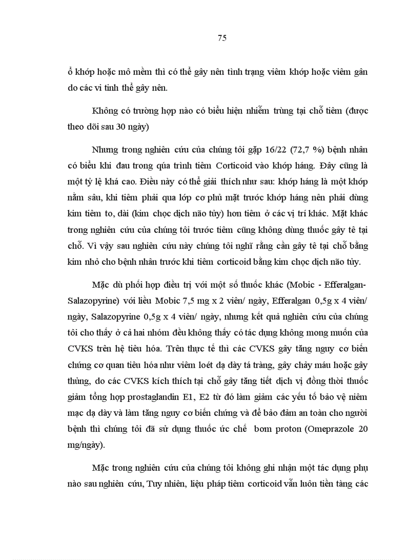 image for page Đánh giá hiệu quả điều trị tiêm corticosteroid nội khớp háng ở bệnh nhân viêm cột sống dính khớp