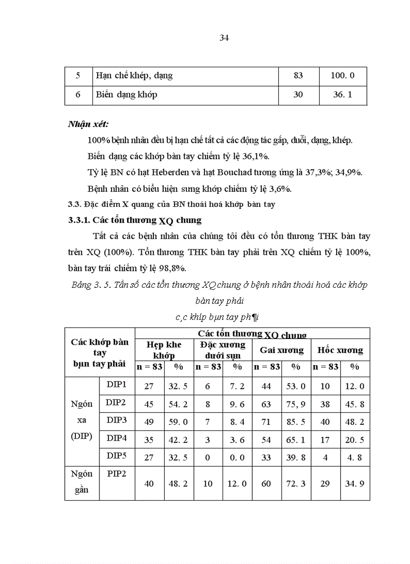 image for page Nghiên cứu đặc điểm lâm sàng và X quang của thoái hoá các khớp bàn tay theo tiêu chuẩn chẩn đoán ACR 1990