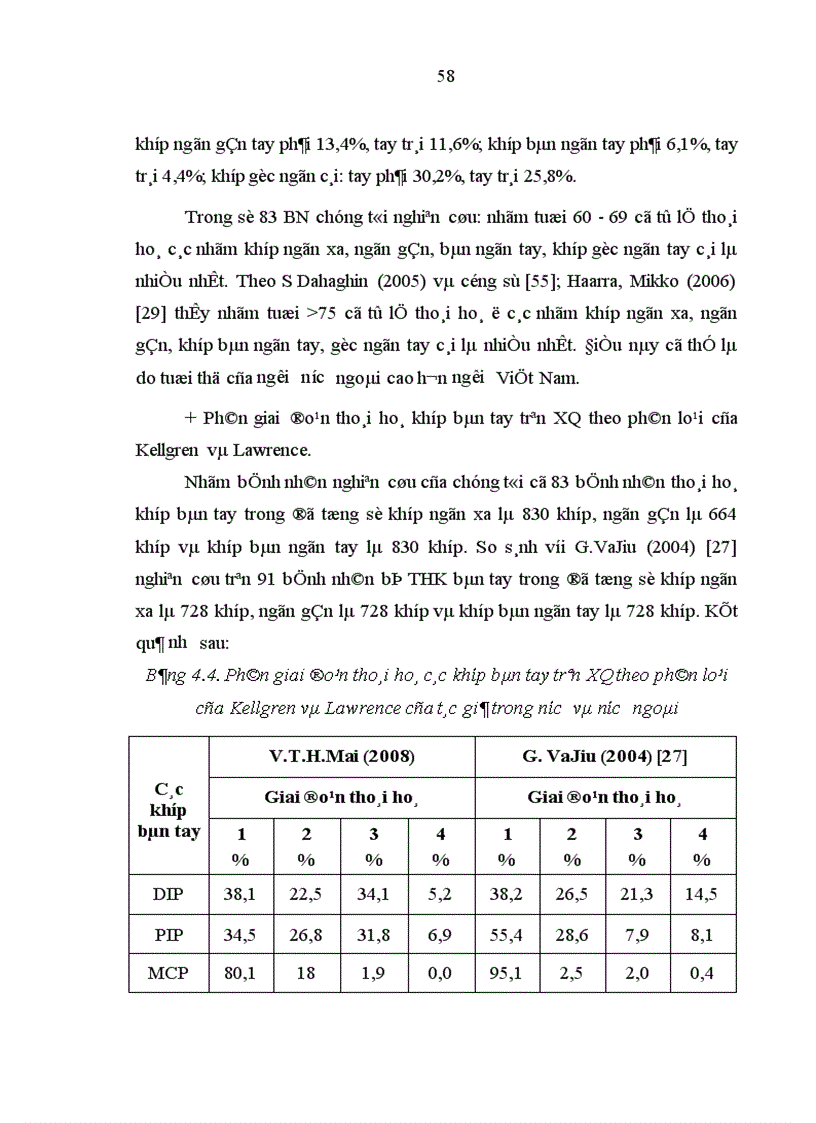 image for page Nghiên cứu đặc điểm lâm sàng và X quang của thoái hoá các khớp bàn tay theo tiêu chuẩn chẩn đoán ACR 1990