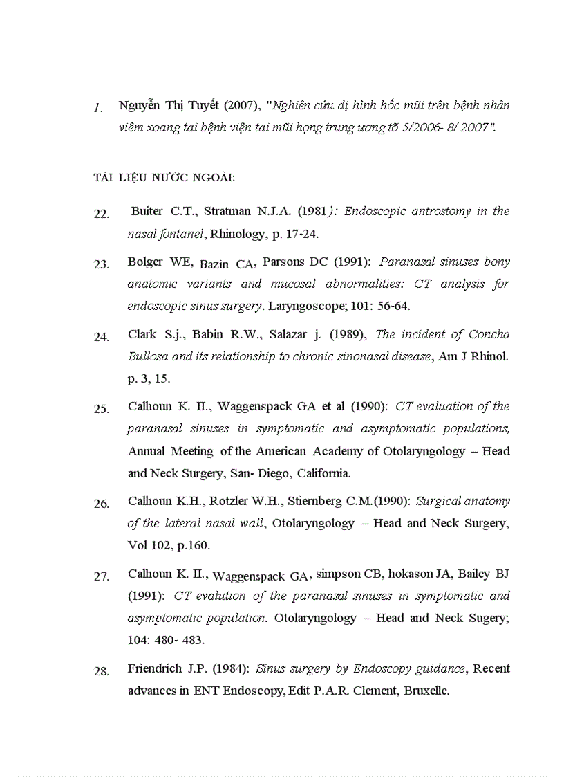 image for page Nghiên cứu hình thái lâm sàng của dị hình cuốn mũi giữa trong bệnh lý mũi xoang qua nội soi và chụp cắt lớp vi tính