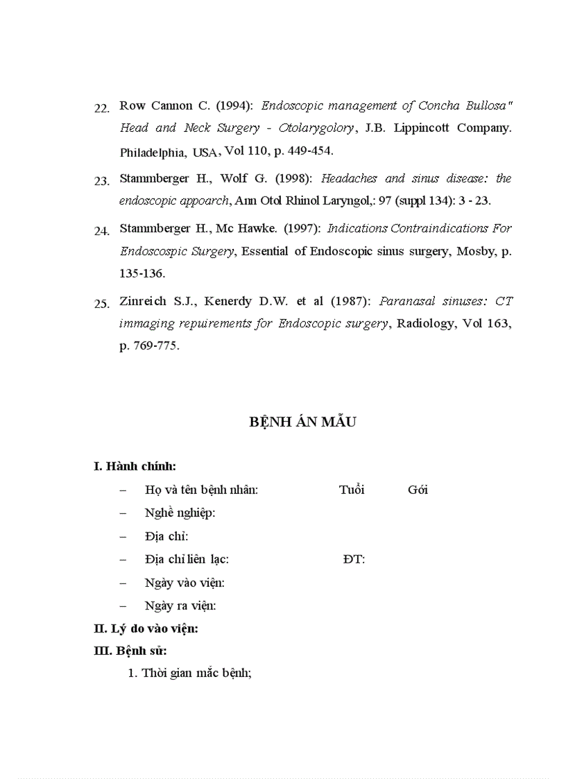 image for page Nghiên cứu hình thái lâm sàng của dị hình cuốn mũi giữa trong bệnh lý mũi xoang qua nội soi và chụp cắt lớp vi tính