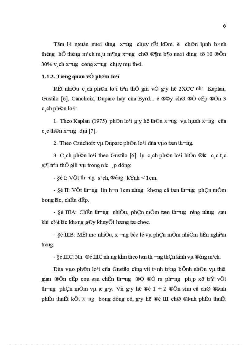image for page Thực trạng nhiễm khuẩn sau mổ gãy hở hai xương cẳng chân ở người lớn bằng dụng cụ và một số yếu tố liên quan tại Bệnh viện Đa khoa tỉnh Điện biên 2 năm 2003 2004