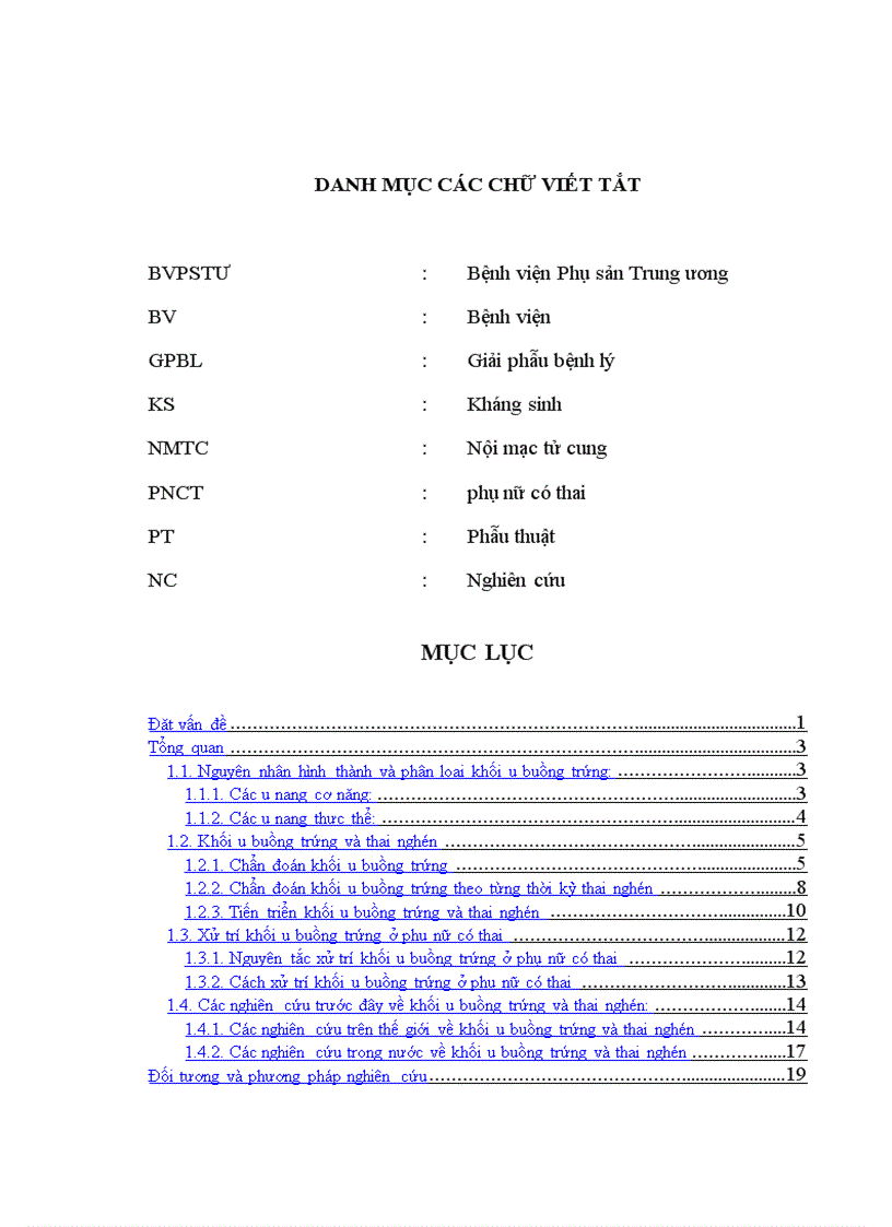 image for page So sánh một số đặc điểm biến chứng của phẫu thuật chủ động và cấp cứu khối u buồng trứng trong thai kỳ tại Bệnh viện Phụ sản Trung ương từ năm 2003 2007 1