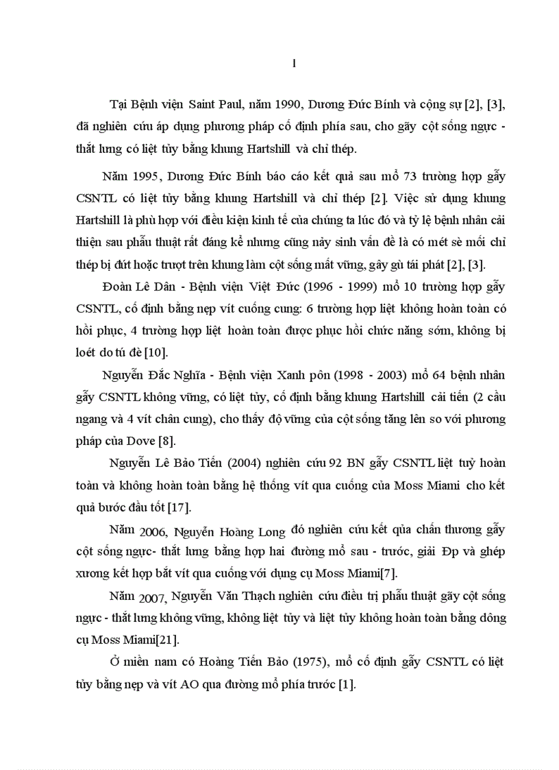 image for page Nghiên cứu đặc điểm lâm sàng chẩn đoán hình ảnh và kết quả điều trị phẫu thuật chấn thương cột sống đoạn bản lề Ngực Thắt lưng có liệt