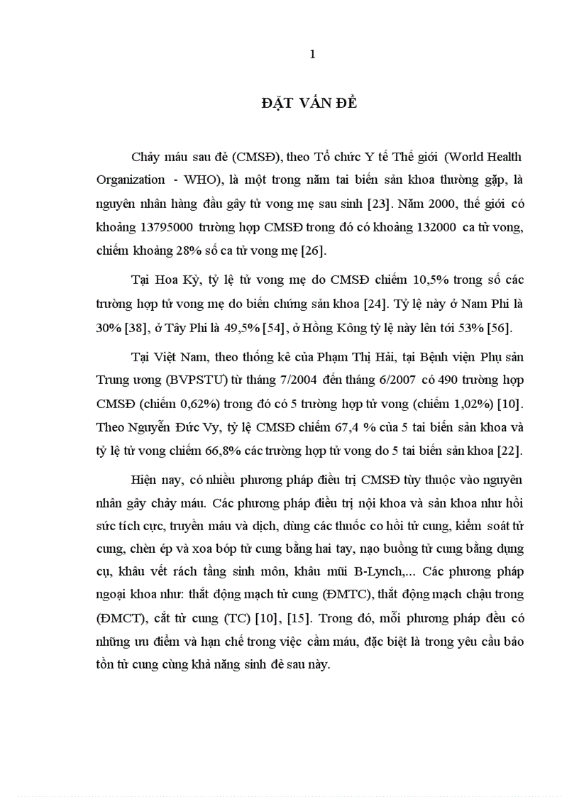 image for page Nghiên cứu áp dụng phương pháp gây tắc động mạch tử cung trong điều trị chảy máu sau đẻ 1