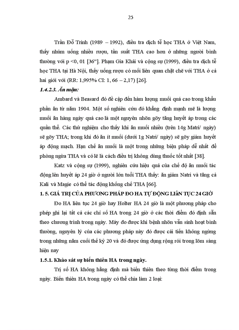 image for page Khảo sát sự biến đổi huyết áp 24 giờ ở người bình thường và bệnh nhân tăng huyết áp điều trị tại viện lão khoa trung ương