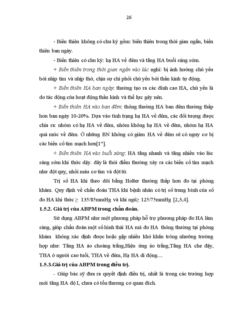 image for page Khảo sát sự biến đổi huyết áp 24 giờ ở người bình thường và bệnh nhân tăng huyết áp điều trị tại viện lão khoa trung ương