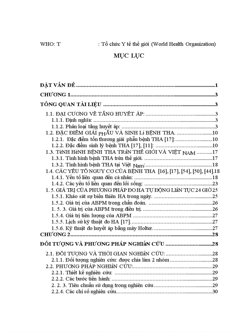 image for page Khảo sát sự biến đổi huyết áp 24 giờ ở người bình thường và bệnh nhân tăng huyết áp điều trị tại viện lão khoa trung ương
