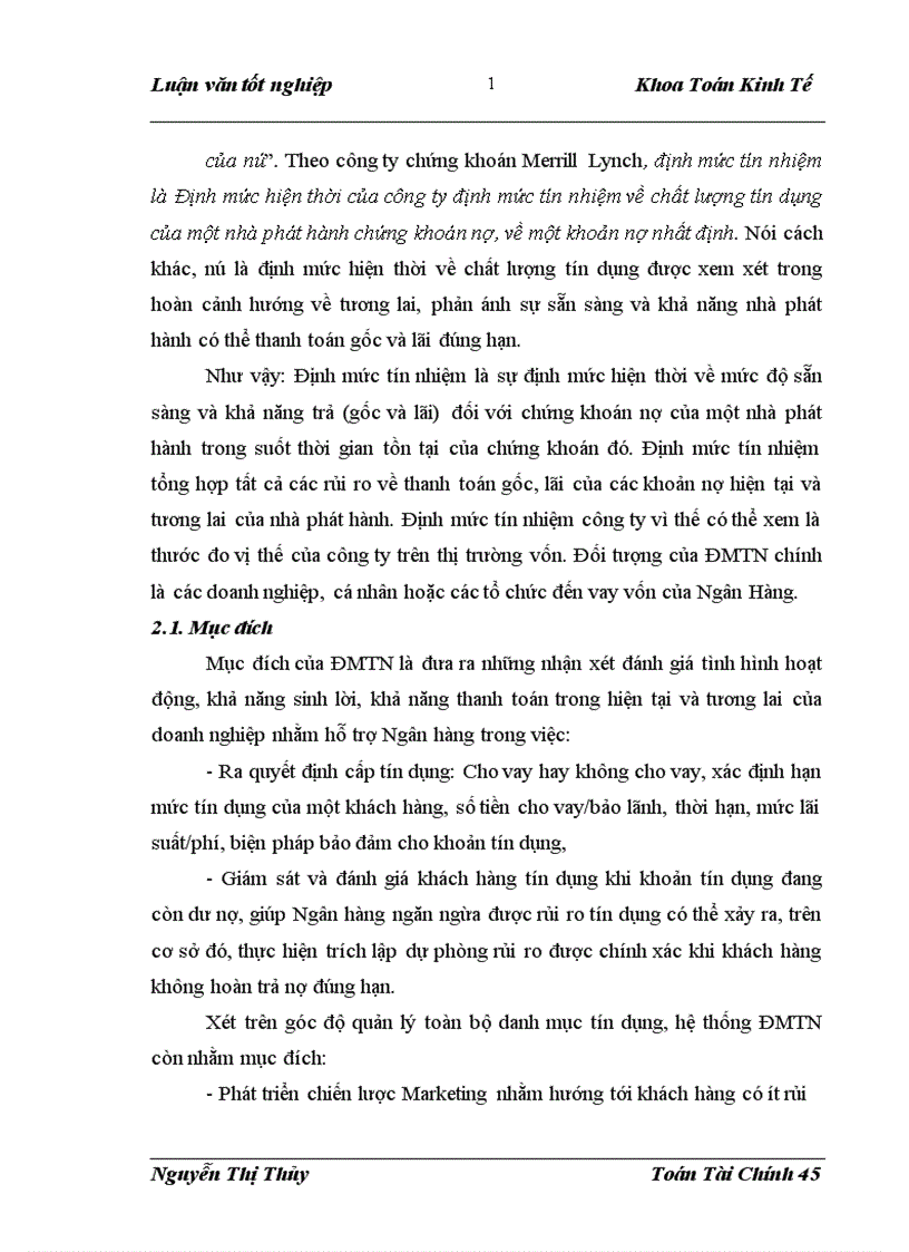 image for page Một số mô hình định mức tín nhiệm áp dụng cho sở giao dịch I Ngân hàng công thương Việt Nam