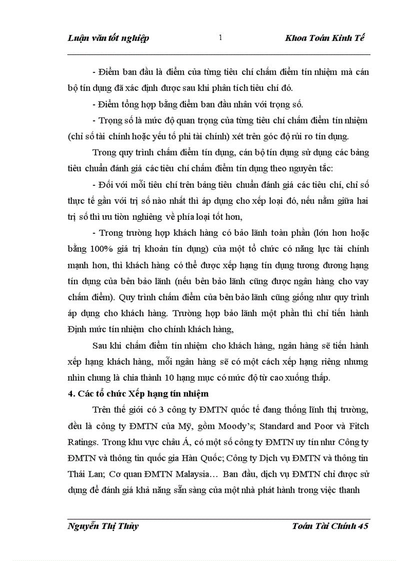 image for page Một số mô hình định mức tín nhiệm áp dụng cho sở giao dịch I Ngân hàng công thương Việt Nam