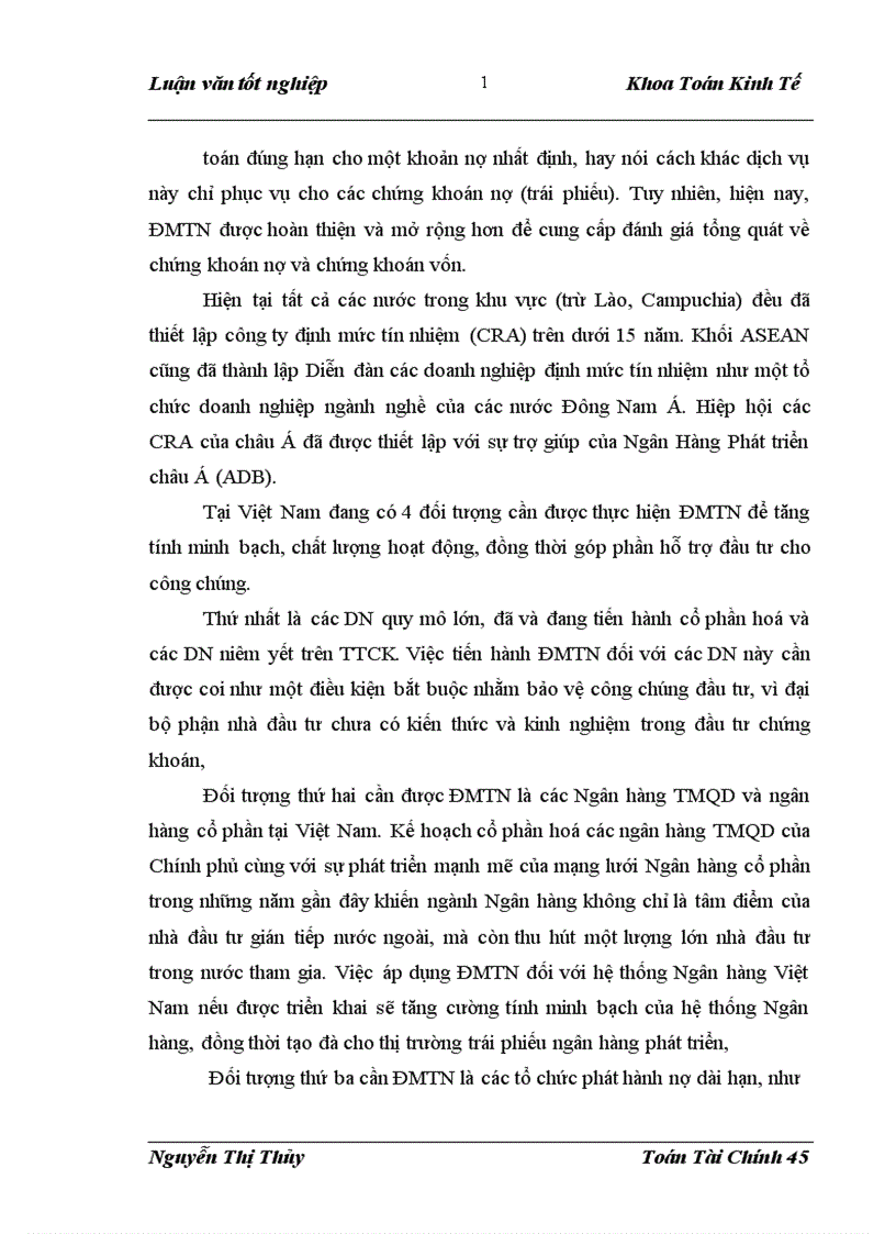 image for page Một số mô hình định mức tín nhiệm áp dụng cho sở giao dịch I Ngân hàng công thương Việt Nam