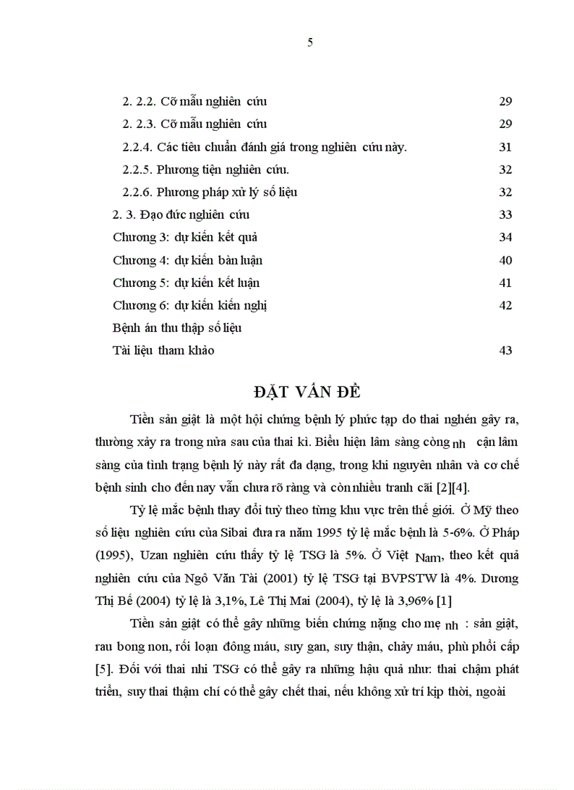 image for page Nghiên cứu giá trị tiên đoán tình trạng thai của một số thăm dò trên bệnh nhân tiền sản giật tại bvpstw