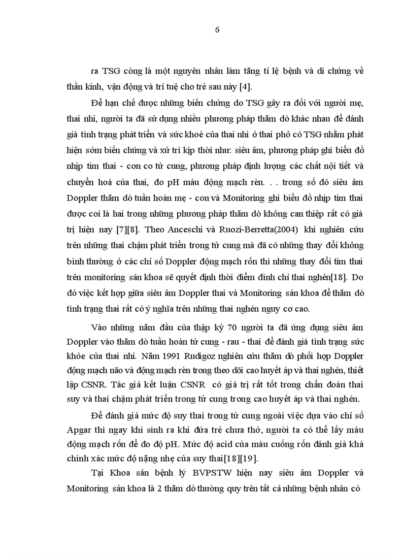 image for page Nghiên cứu giá trị tiên đoán tình trạng thai của một số thăm dò trên bệnh nhân tiền sản giật tại bvpstw