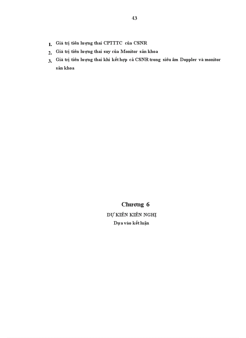 image for page Nghiên cứu giá trị tiên đoán tình trạng thai của một số thăm dò trên bệnh nhân tiền sản giật tại bvpstw