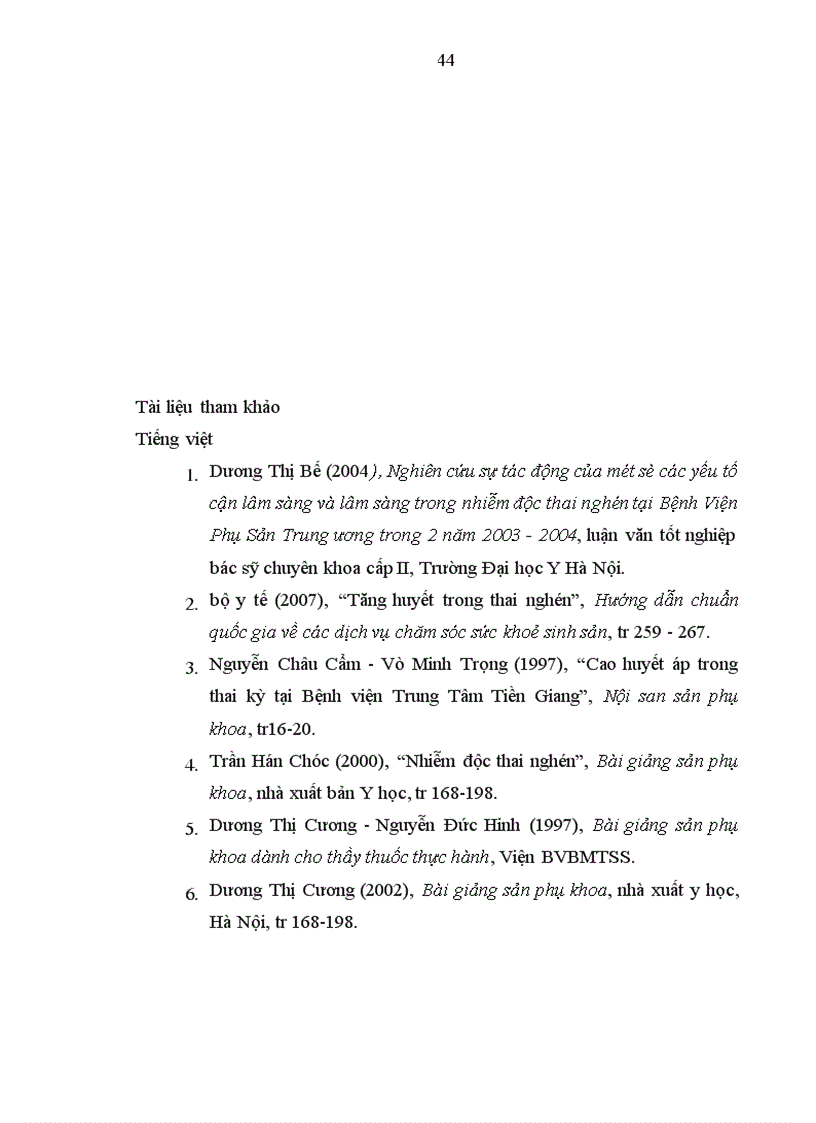 image for page Nghiên cứu giá trị tiên đoán tình trạng thai của một số thăm dò trên bệnh nhân tiền sản giật tại bvpstw