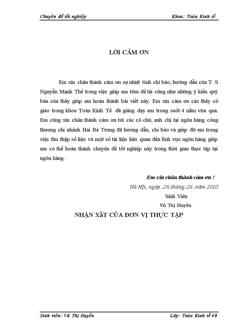 image for page Ứng dụng mô hình Logit xếp hạng và phân loại với tín dụng khách hàng doanh nghiệp lớn tại ngân hàng công thương chi nhánh Hai Bà Trưng