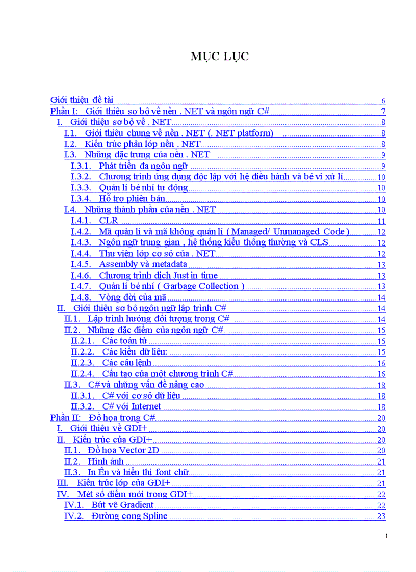 image for page giới thiệu sơ bộ về NET và C cùng với một số vấn đề nâng cao trong ngôn ngữ C