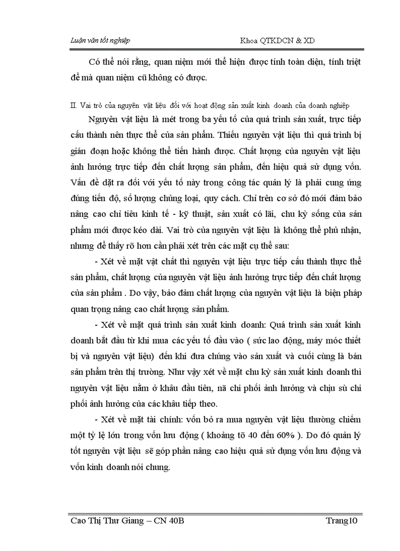 image for page Một số biện pháp nhằm sử dụng hợp lý và tiết kiệm nguyên vật liệu tại Công ty Cổ phần đầu tư xây dựng và sản xuất vật liệu Nam Thắng