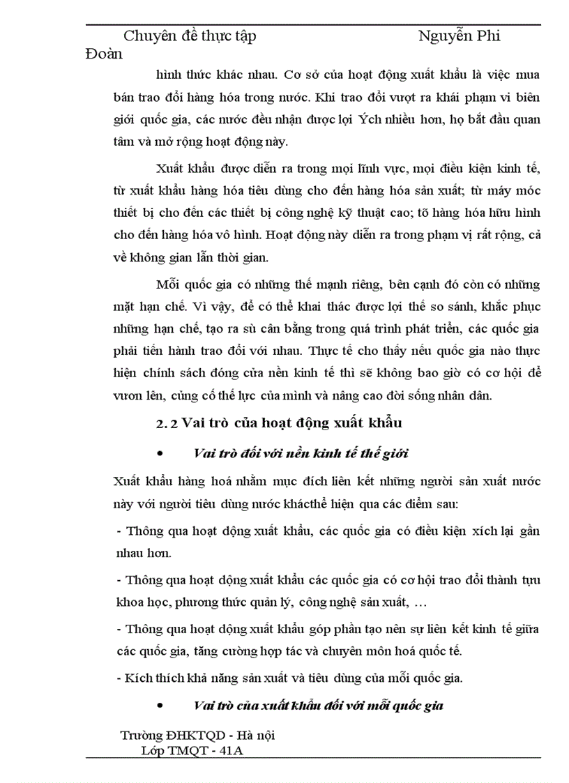 image for page Phương hướng và một số giải pháp đẩy mạnh xuất khẩu mặt hàng nông sản tại Công ty VILEXIM