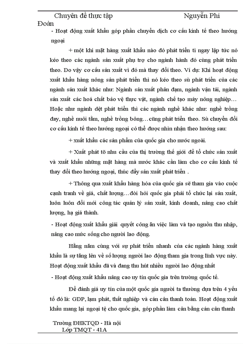 image for page Phương hướng và một số giải pháp đẩy mạnh xuất khẩu mặt hàng nông sản tại Công ty VILEXIM