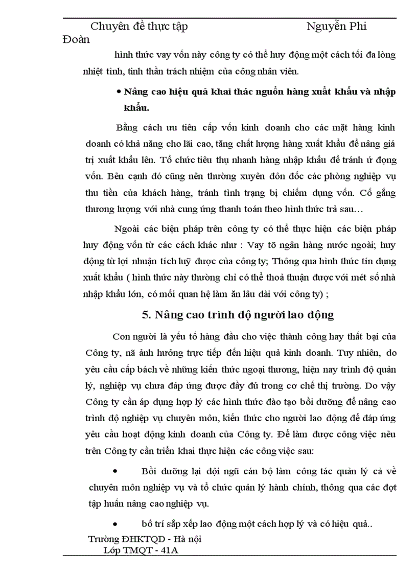 image for page Phương hướng và một số giải pháp đẩy mạnh xuất khẩu mặt hàng nông sản tại Công ty VILEXIM