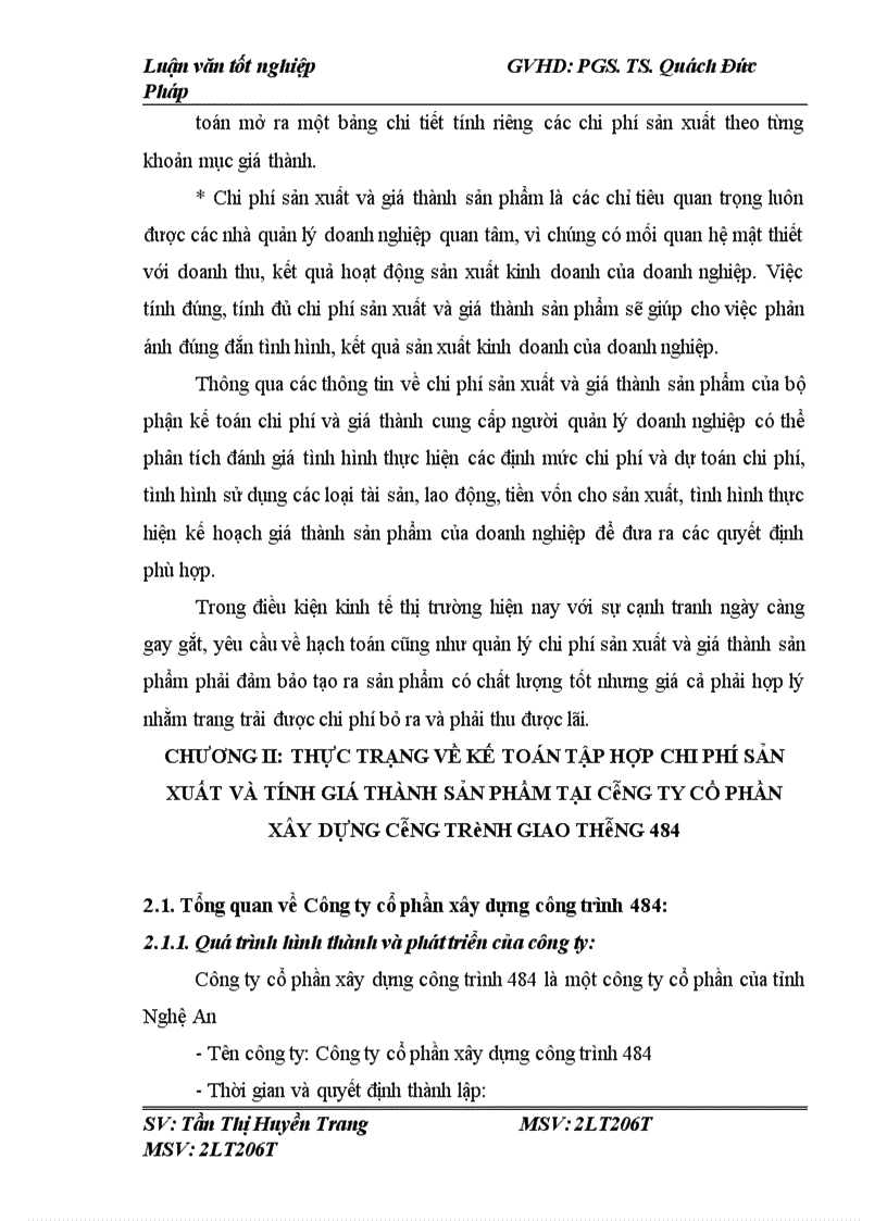 image for page Kế toán chi phí sản xuất và tính giá thành sản phẩm tại công ty cổ phần xây dựng công trình 484 1