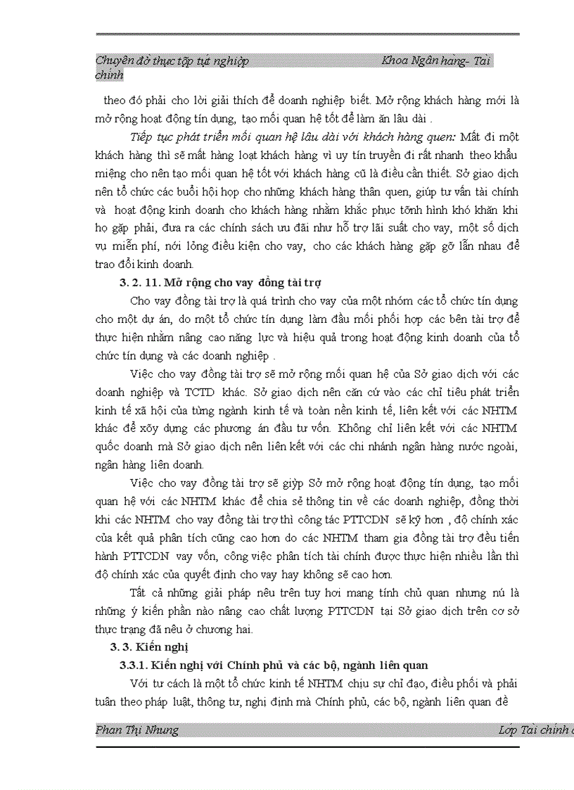 image for page Nâng cao chất lượng phân tích tài chính doanh nghiệp trong hoạt động cho vay tại Sở giao dịch ngân hàng thương mại cổ phần Ngoại thương