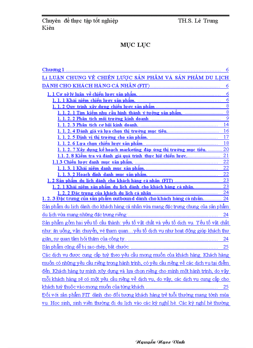 image for page Xây dựng chiến lược sản phẩm outbound dành cho khách hàng cá nhân tại công ty du lịch Nam Thái 1