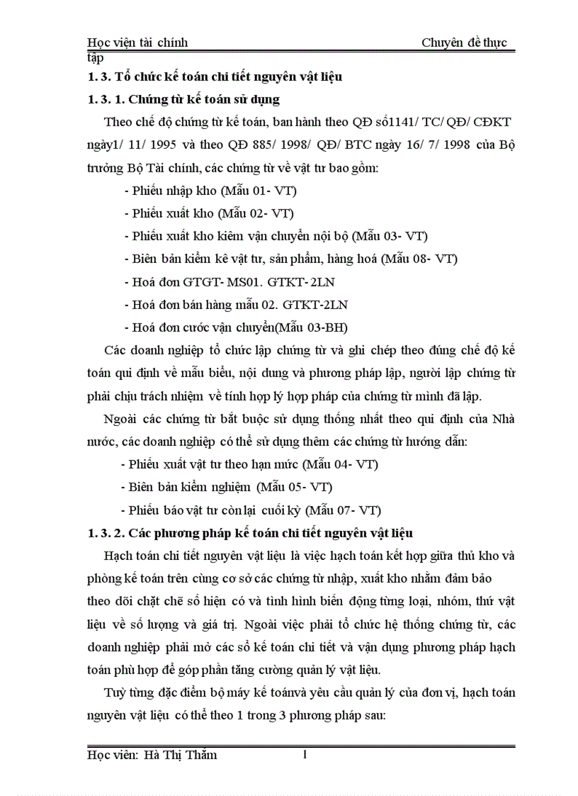 image for page Tổ chức công tác kế toán nguyên vật liệu tại Nhà máy bánh kẹo Hữu Nghị Hà Nội 1