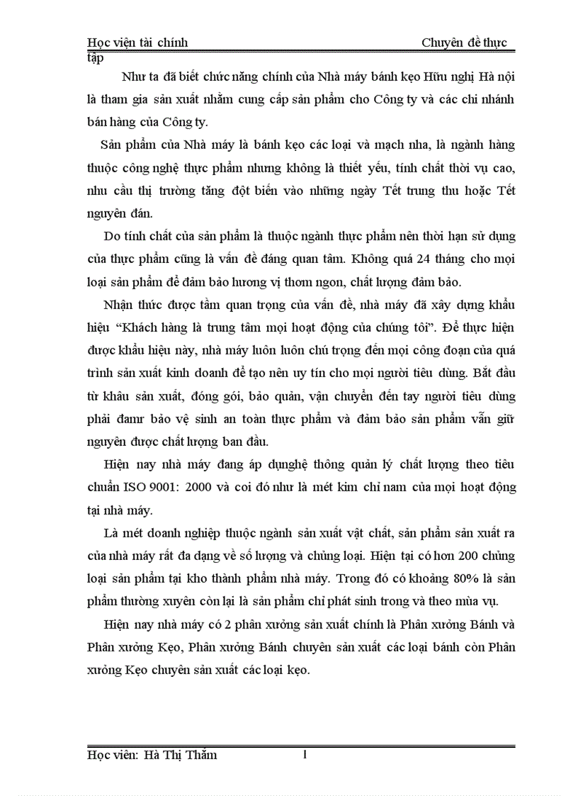 image for page Tổ chức công tác kế toán nguyên vật liệu tại Nhà máy bánh kẹo Hữu Nghị Hà Nội 1