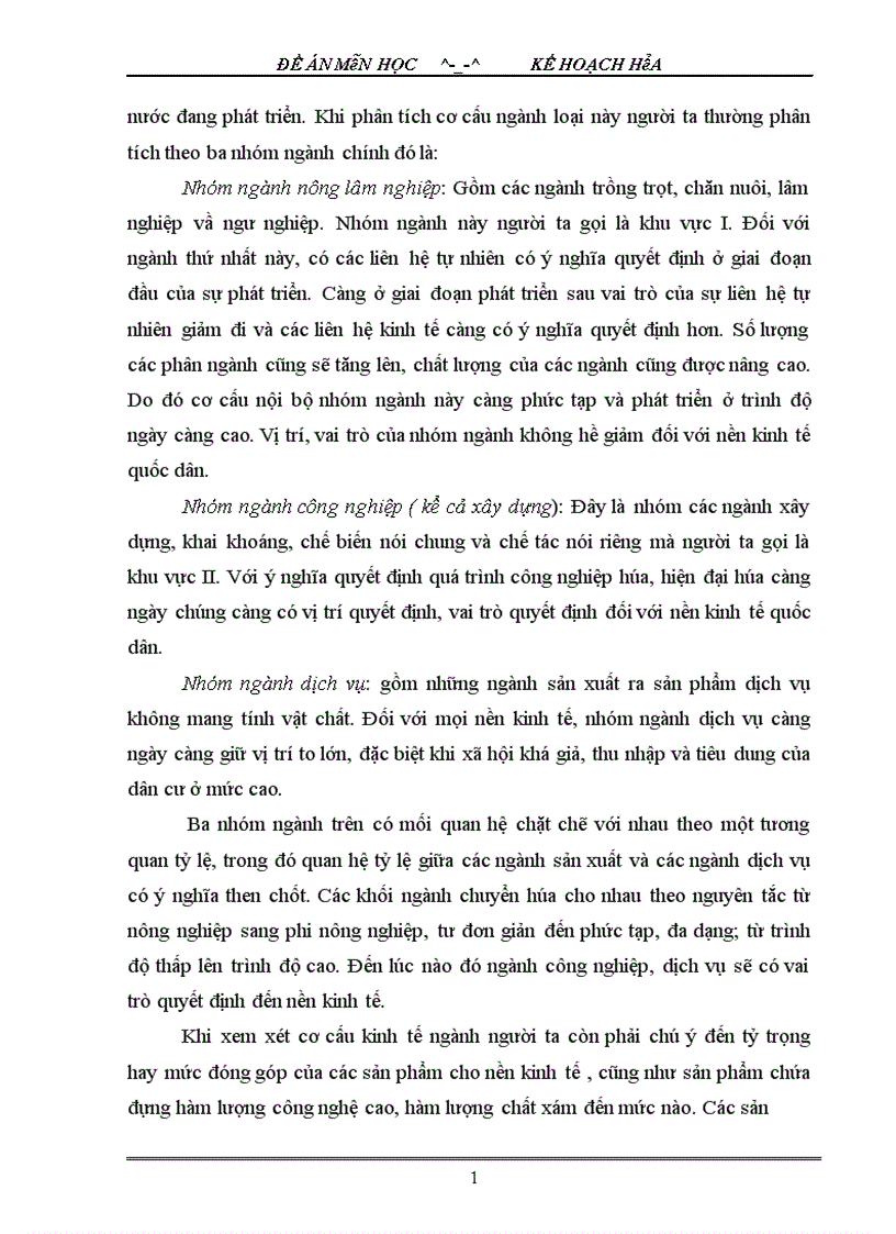 image for page đánh giá thực hiện kế hoạch chuyển dịch cơ cấu ngành kinh tế thời kỳ