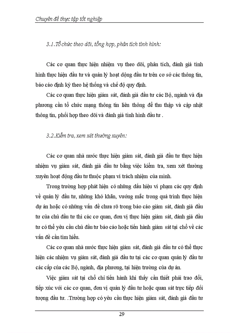 image for page Thực trạng và phương hướng tăng cường công tác Giám sát đánh giá đầu tư tại Vụ Thẩm định và Giám sát đầu tư 1