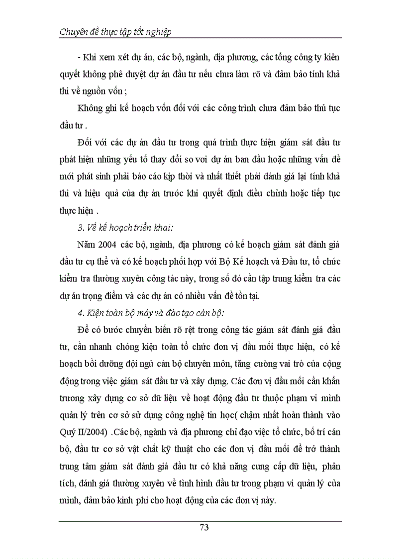 image for page Thực trạng và phương hướng tăng cường công tác Giám sát đánh giá đầu tư tại Vụ Thẩm định và Giám sát đầu tư 1