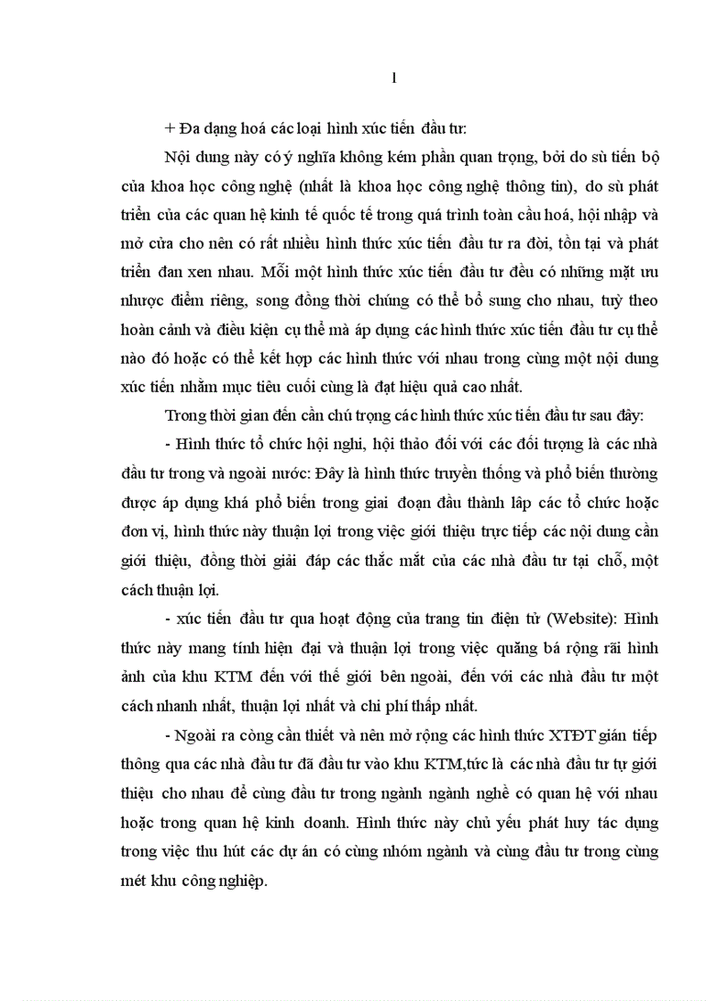 image for page Thu hút vốn đầu tư để phát triển khu kinh tế mở Chu Lai tỉnh Quang Nam 1