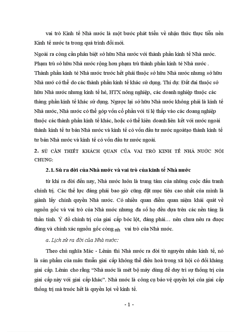 image for page Kinh tế Nhà nước và vai trò chủ đạo của nó trong nền kinh tế thị trường ở Việt Nam 1